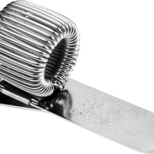 Terry TE-90-01-4 Clip Voor 1 Pen Of Potlood Zilver