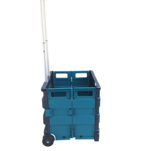 Seco SE-ZY-LC-BLUA Opvouwbare Krat Blauw/Aqua Tot 35kg