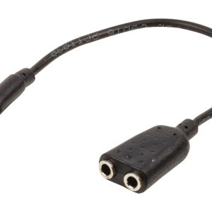 Valueline VLAP22100B02 Jack Stereo Audio Verdeelkabel 3,5 mm Mannelijk - 2x 3,5 mm Vrouwelijk 0,20 M Zwart
