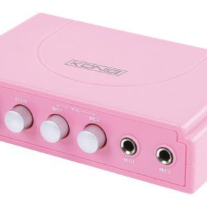 König  HAV-KM11P Karaoke Mixer Roze