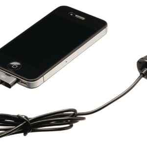 Valueline VLMP39890B10 30-pins Auto-lader 30-pins Dock Male - 12v-autoaansluiting 1,00 M Zwart 2.1a