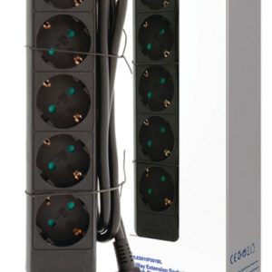 Valueline VLES615F001BL Stekkerdoos 6-wegs 1.50 M Zwart