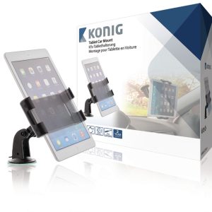 König KNM-FCTM11 Tablet Autohouder 360 ° Draai- En Kantelbaar 0.7 Kg