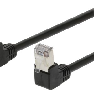 Valueline VLCP85127B100 Cat5e Sf/utp Netwerkkabel Rj45 (8/8) Male - Rj45 (8/8) Male 10.0 M Zwart