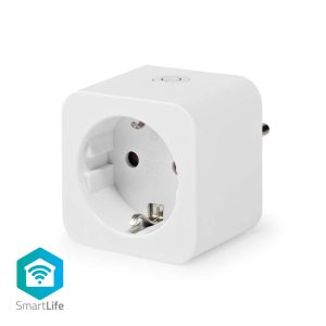 Nedis WIFIP121FWT Smartlife Smart Stekker Wi-fi Energiemeter 3680 W Type F (cee 7/3) -10 - 45 °c Android / Ios Wit