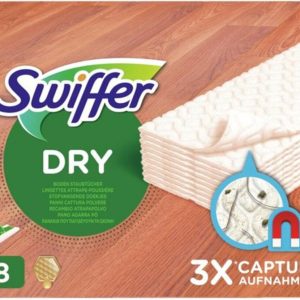 Swiffer Droge Vloerdoekjes Houten Vloeren 18 stuks