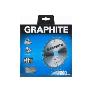 Graphite Cirkelzaagblad Voor Hout 160mm Asgat 30mm Tanden 18 Dikte 2,8 Vulringen 16/20/25 TCT