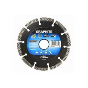 Graphite 57H868 Diamantschijf 230x22x8,0x2,5mm, Segment Type X, Gelaserd, Harde Materialen MPA EN13236