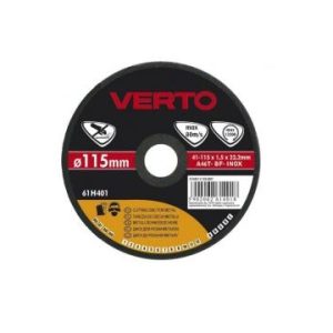 Verto Doorslijpschijf Metaal 125x22,2x1,0mm
