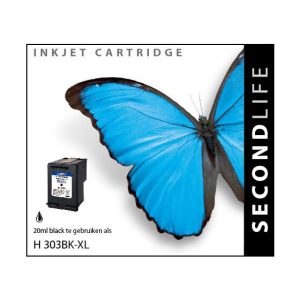 Kangaro SL-11111501 Cartridge Secondlife HP 303 Xl Zwart
