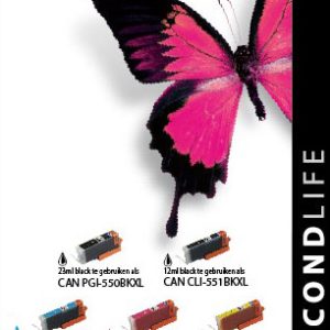 Kangaro SL-11011129 Cartridge SecondLife Canon Multipack 550/551