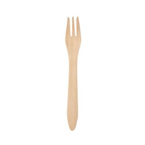 Duni Berkenhouten Vorken 19 cm 10 Stuks