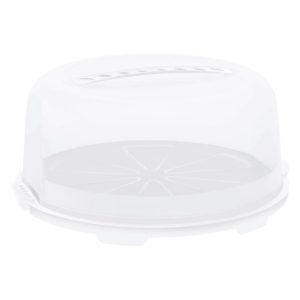 Rotho Fresh Taartdoos 35.5x16.5 cm Wit/Transparant