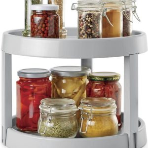 Tomado-Metaltex Giro 2 Draaiend Kruidenrek 28x21cm 2 Etages