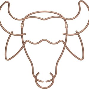 Tomado Metaltex Kapstok Safari Buffalo Meerdere jassen Sterke kwaliteit Inclusief bevestigingsmateriaal