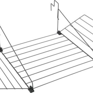 Tomado Metaltex Hangdroogrek Tilburg 12M Mat Zwart