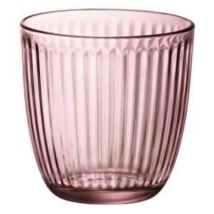 Bormioli Rocco Waterglazen 290 ml 6 Stuks Roze/Transparant/Glas