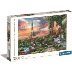 Clementoni High Quality Collection Puzzel Dromen in Parijs 3000 Stukjes