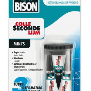 Bison BI-6309066 Secondelijm Mini 3x1 Gram
