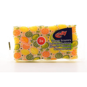 Multy Schuurspons Citroen 3 stuks