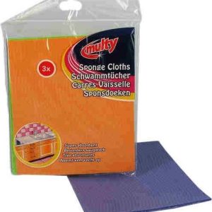 Multy sponsdoekjes - 3 stuks