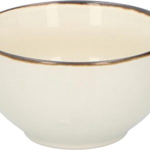 Schaal 550 Ml Keramiek Ivoorwit