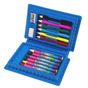 Clown Kinder Kleurkoffer 14-delig