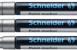 Schneider S-127854-3 Lakmarker Maxx 278 0,8 Mm Zilver Set Van 3