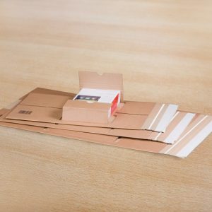 Raadhuis RD-351157-10 Wikkelverpakking A4 300x220x80mm Bruin 10 Stuks