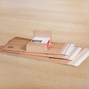 Raadhuis RD-351158-10 Wikkelverpakking A4+ 335x275x80mm Bruin 10 Stuks