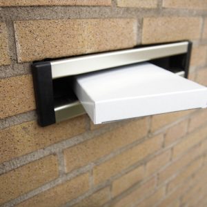 Raadhuis RD-351104-5 Brievenbusdoos 17x25cm Wit 650grs Duplex 5 Stuks