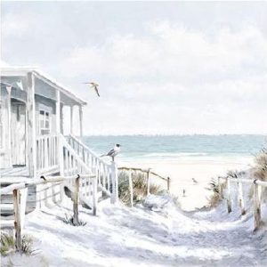 Ambiente Servetten 25x25 cm Beach Cabin
