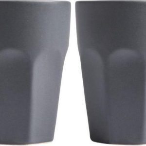 Gusta S/2 Mok 220ml Blauw Cappucino