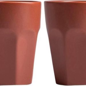 Gusta Mok Tarra 2Stuks Aardewerk Ø 7,5cm x 9,5cm