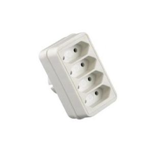 VB 61049 Euro Verdeelstekker 4-Voudig