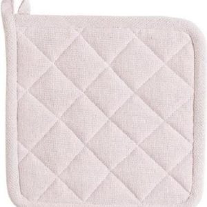 Linen & More 2 stuks Pannenlappen soft pink