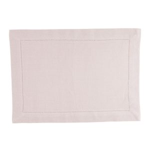 Linen&More Placemats 35x50 cm 4 Stuks Indi Light Pink