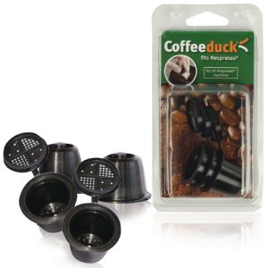 Ecopad COFFEEDUCK4N Coffeeduck Nespresso-apparaat Zwart
