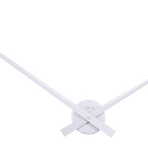 NeXtime NE-2269ZI Wandklok Dia. 85 Cm, Aluminium, Zilver, Hands
