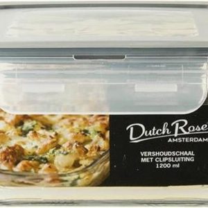 Dutch Rose Vershoudschaal 1200 zwart