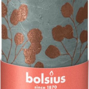 Bolsius Rustiek kaars 130/68 Eucalyptus