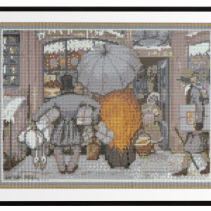Grafix Diamond Painting Anton Pieck Etalage 40x50cm