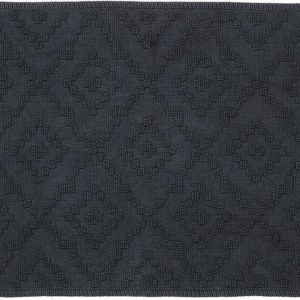 Sealskin Aztec Badmat 60x90 cm Katoen Donkergrijs