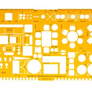 Aristo AR-5062 Architect-combisjabloon II 1 : 50