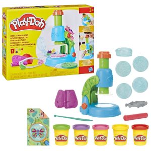 Play-Doh Light and Look Microscope + Licht