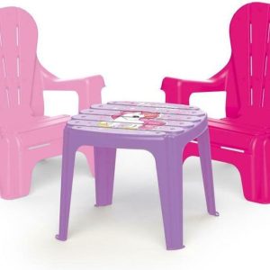 Dolu Unicorn Roze Tafel met Stoeltjes