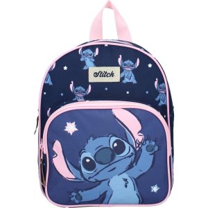 Disney Stitch Rugtas 29x23x8 cm Donkerblauw/Roze