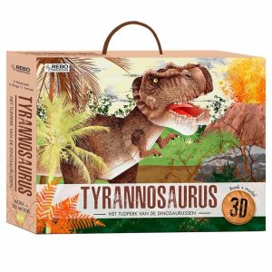 3D Puzzel met Boekje Tyrannosaurus Rex
