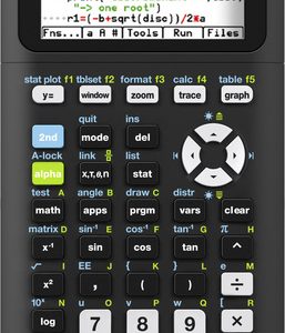 Texas Instruments TI-84PLCEPYT-C Graphing Calculator 84PLCET PY Python Edition