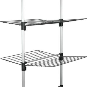 Metaltex Ciclone Droogtoren 40 m Drooglengte Zwart/Zilver